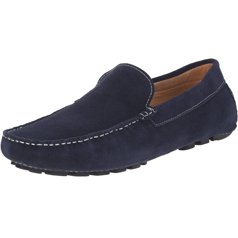 Zanzara NWOT Navy Suede Loafers size 10